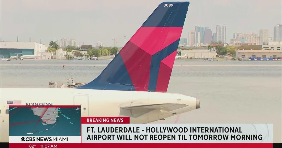 Fort Lauderdale-Hollywood Worldwide Airport to reopen Friday morning