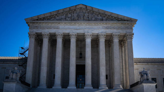Supreme Court Police standing outside the Supreme Court of the United States on Monday, March 20, 2023, in Washington, D.C. 