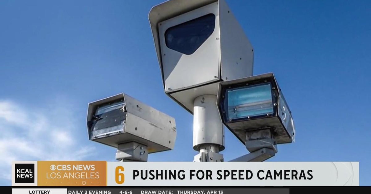 State lawmakers propose speed cameras at certain intersections CBS