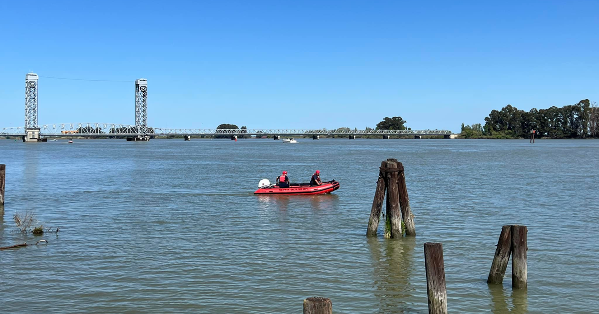 Boat crews searching for missing person in Sacramento River