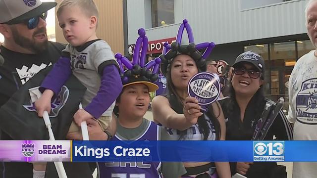 Kings fans show their spirit in Sacramento 
