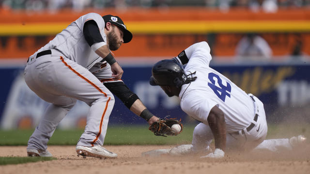 APTOPIX Giants Tigers Baseball 