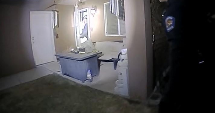 Video New Mexico police shoot man after responding to wrong address