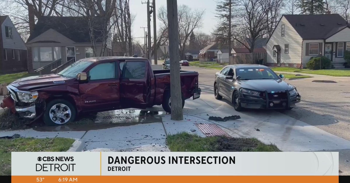 Detroit residents are fed up with dangerous intersection after car