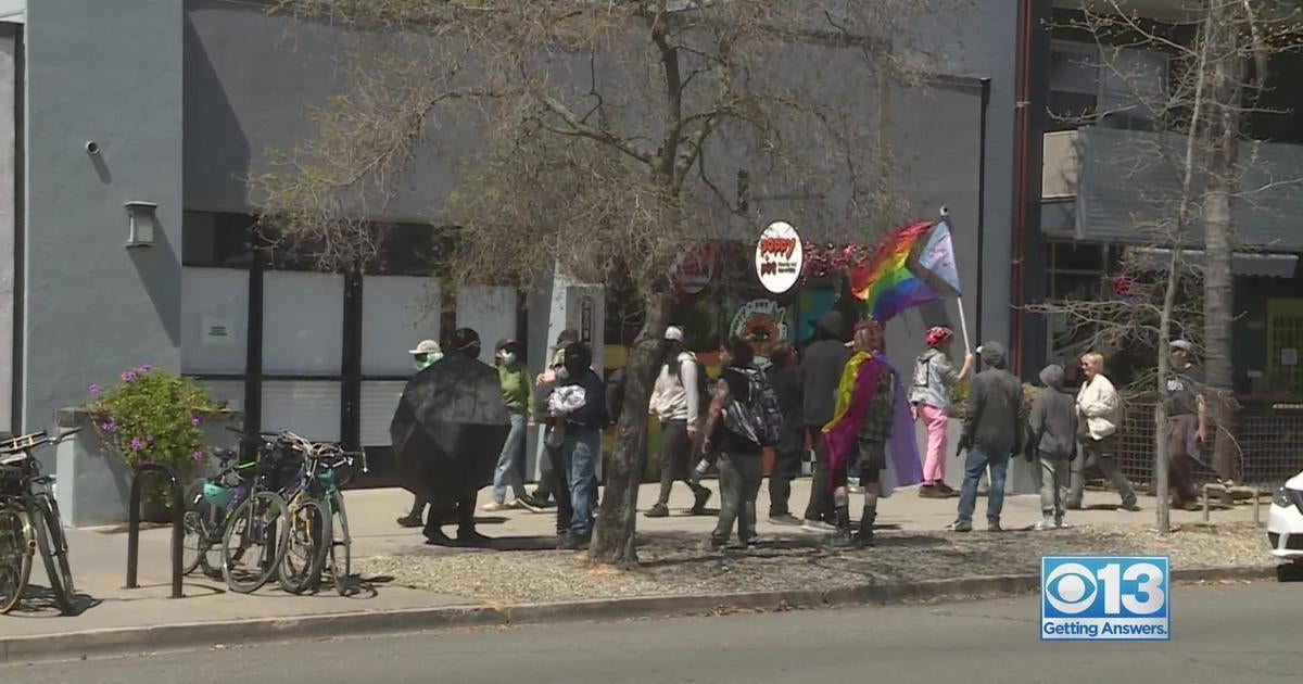 Protesters Gather Outside Curtis Park Store Where Drag Queen Story Time ...