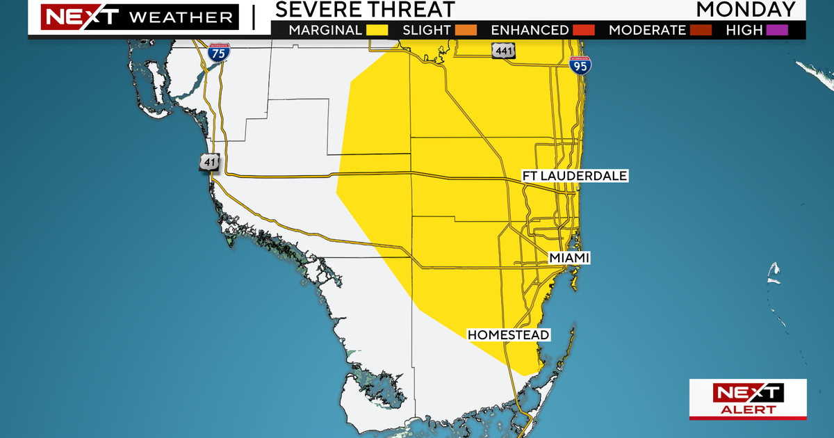 Another round of severe weather for South Florida in the forecast