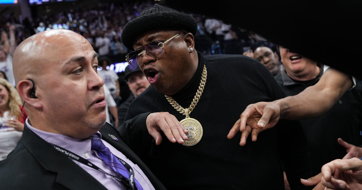 Rapper E-40 claims racial bias after ejection from NBA playoff arena