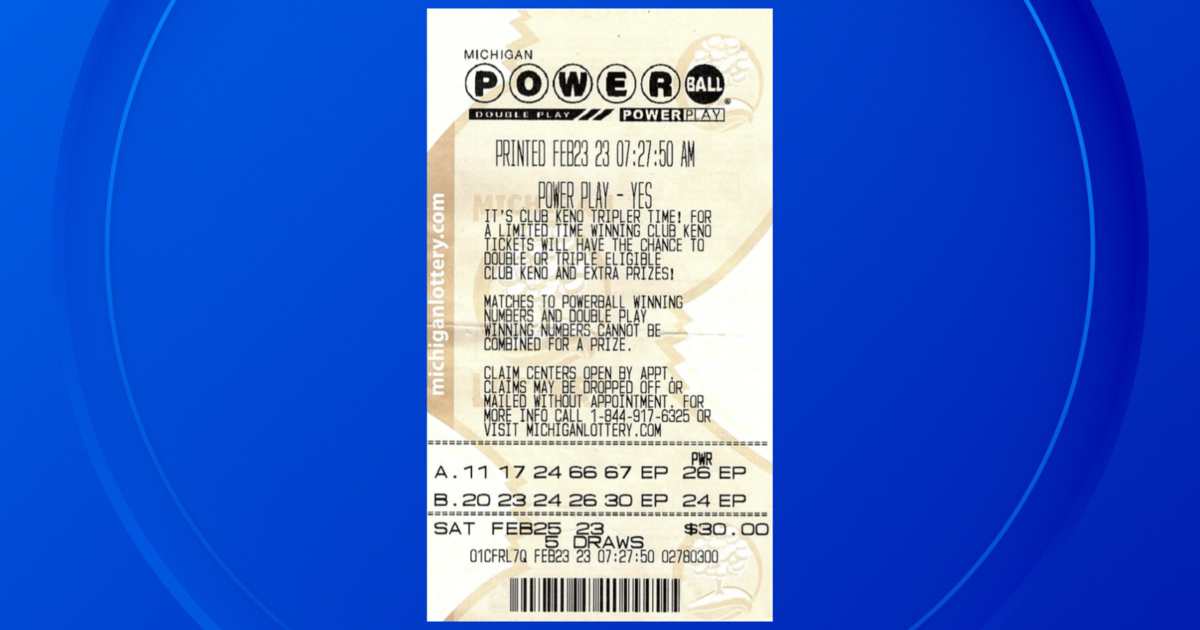 Holland Man Wins 150k From Michigan Lottery Cbs Detroit