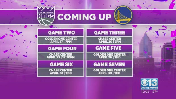 Playoffs Round 1 Schedule 
