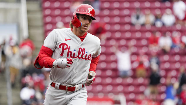 Bryson Stott ties modern day Phillies record for longest hit