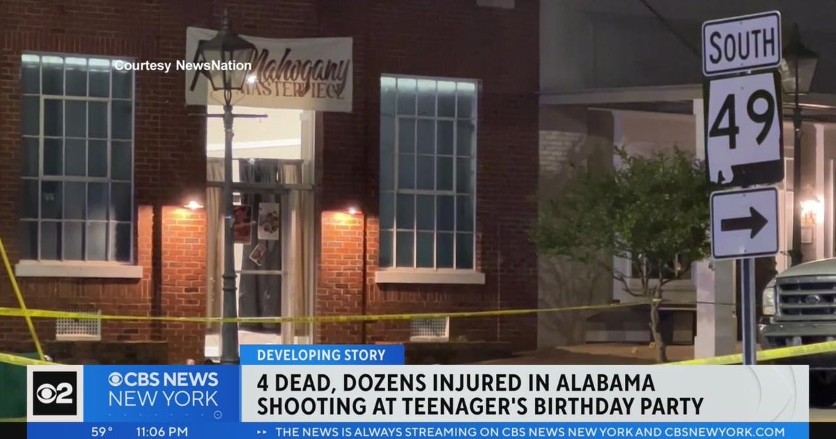4 dead, dozens injured in mass shooting in Alabama - CBS New York
