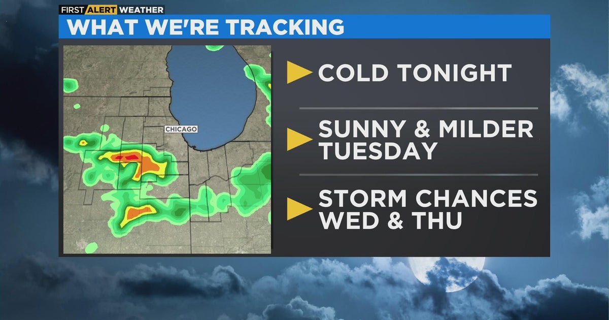 Chicago First Alert Weather: Cold Monday night - CBS Chicago