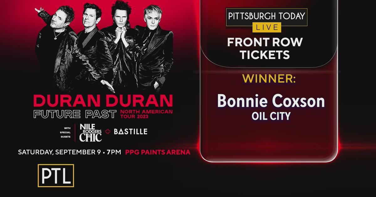 Congrats to all of our Duran Duran ticket winners! CBS Pittsburgh