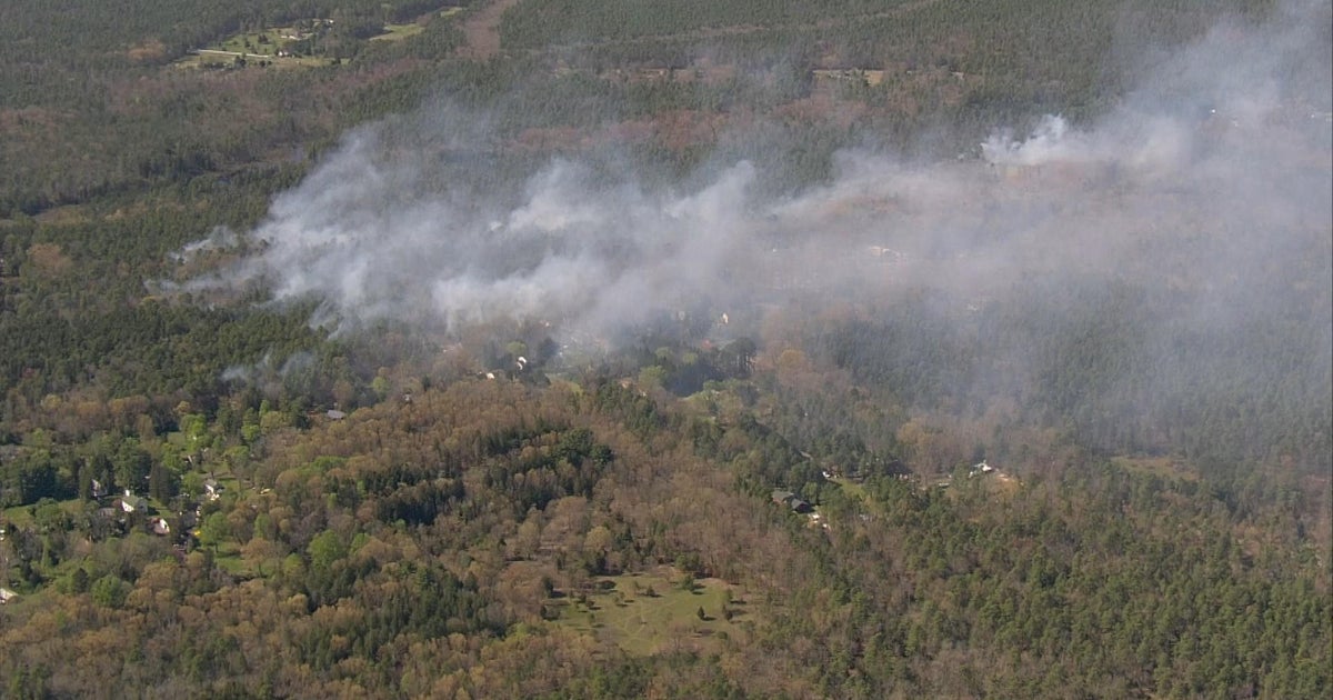 New Jersey Forest Fire Service battling wildfire in Burlington County - Vimarsana News