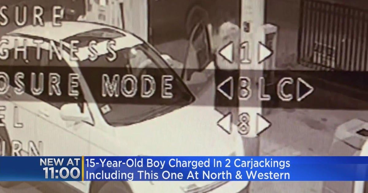 15-year-old boy charged in two carjackings - CBS Chicago