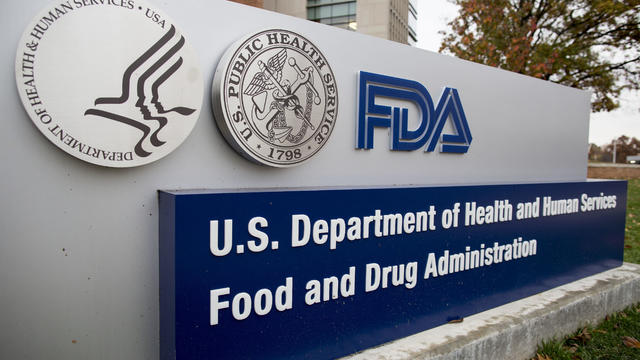 FDA sign outside the agency's headquarters building In Maryland 