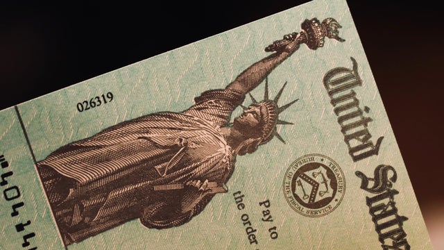 US treasury payment check