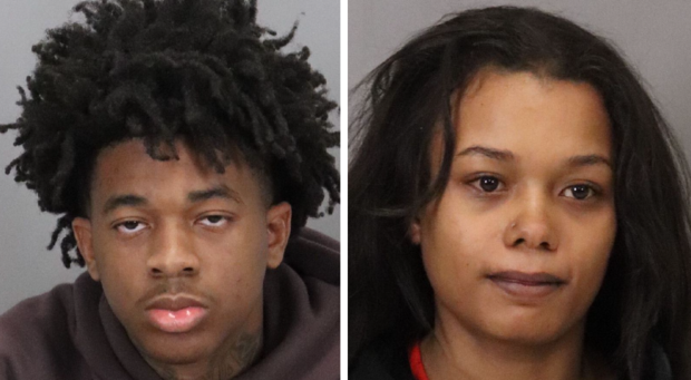 San Jose armed robberies suspects Demario Emmanuel and Jayonae Glaser. 