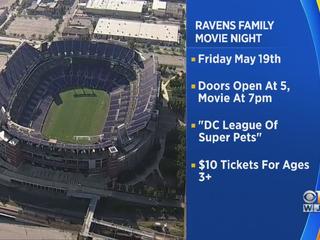 Baltimore Ravens Family Movie Night at M&T Bank Stadium