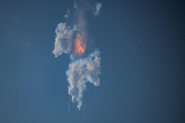 SpaceX launch of Starship rocket ends in midair explosion