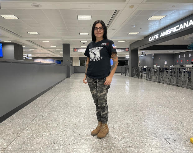 Laura Meza, the only known female deported veteran, returned to the U.S. on April 16, 2023, after a 14-year exile. 