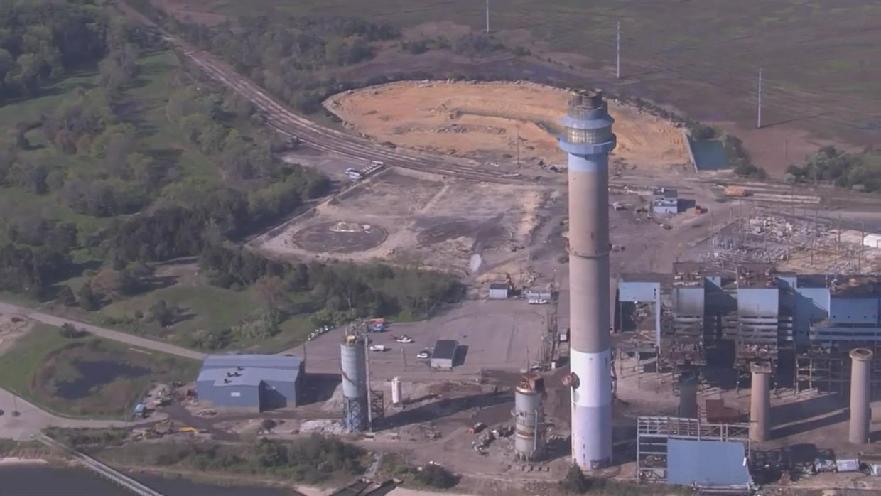Former B.L. England power plant implosion in New Jersey CBS Philadelphia
