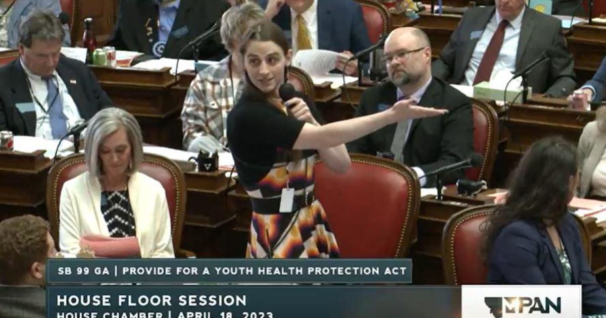 Montana transgender Rep. Zooey Zephyr silenced by state House's Republican speaker