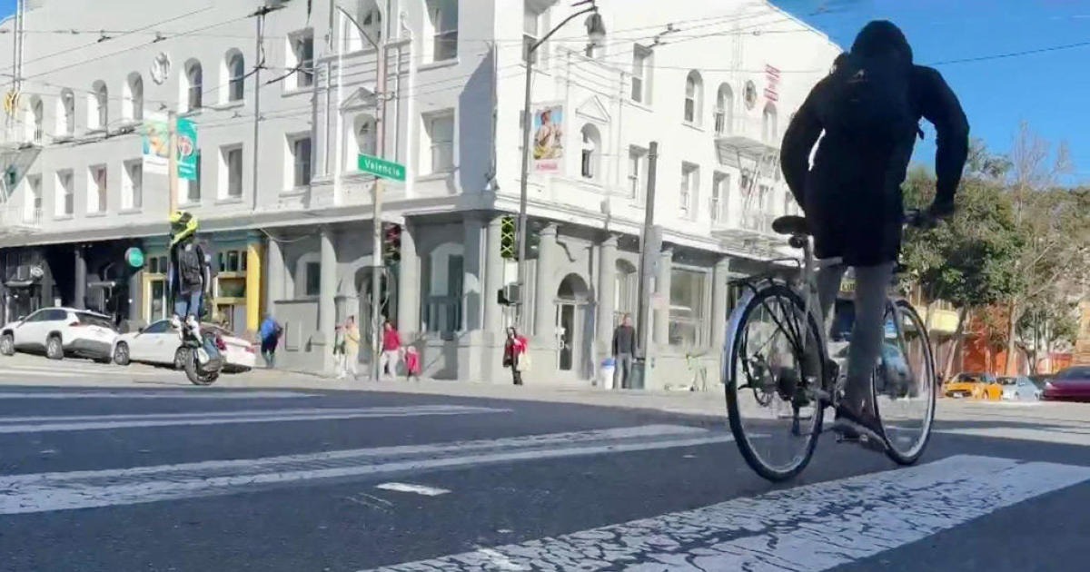 Bike lanes coming to middle of busy Valencia Street in San Francisco