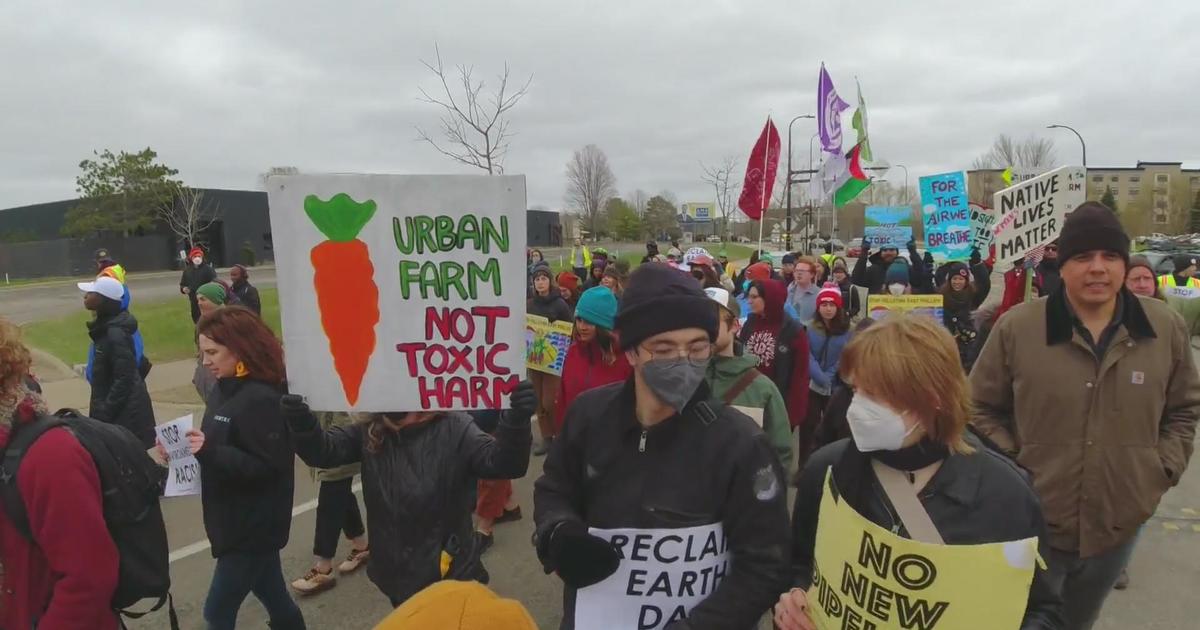 Group fighting for control of Roof Depot site hold Earth Day rally in Minneapolis