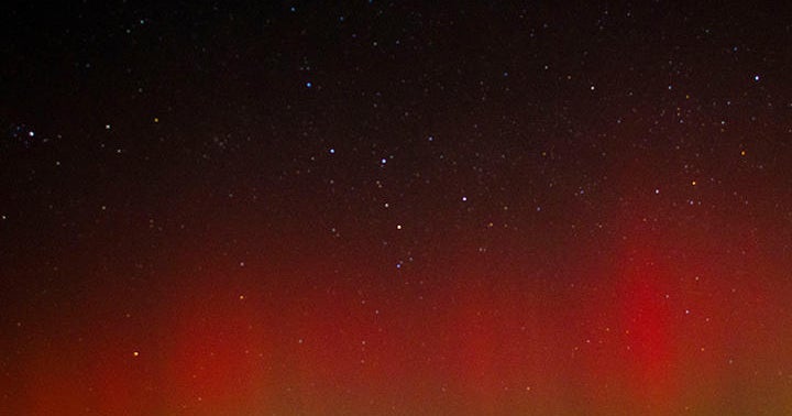 Geomagnetic storm lights up the sky with the Northern Lights
