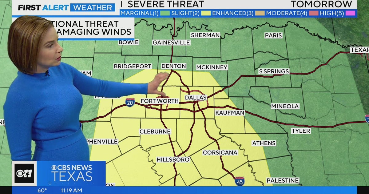 Weather alerts for North Texas Tuesday and Wednesday CBS Texas