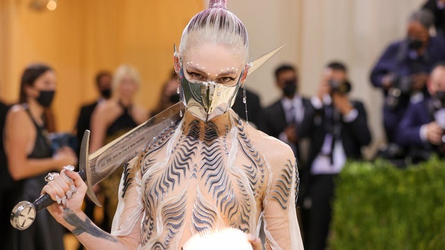 The 2021 Met Gala Celebrating In America: A Lexicon Of Fashion - Arrivals 