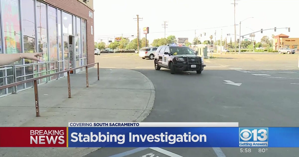Stabbing investigation underway in south Sacramento - CBS Sacramento