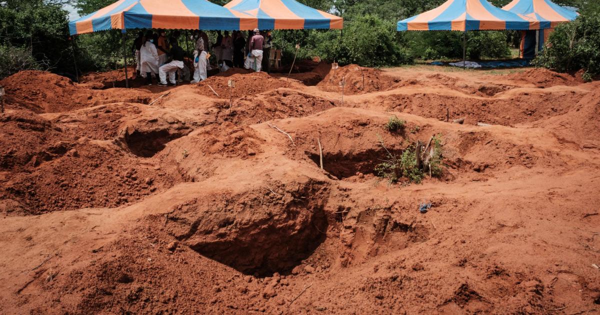 Kenya starvation cult death toll hits 90 as morgues fill up: "Nothing prepares you for shallow mass graves of children"