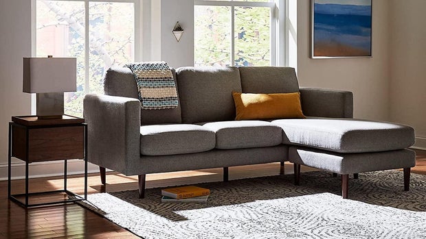 Rivet Revolve Modern Upholstered Sofa