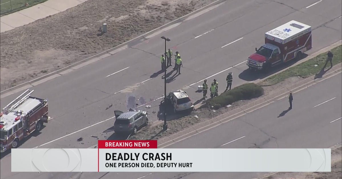 1 dead in crash involving Arapahoe County Sheriff's deputy CBS Colorado