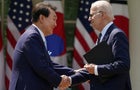 U.S. President Joe Biden hosts South Korea's President Yoon Suk Yeol at the White House 