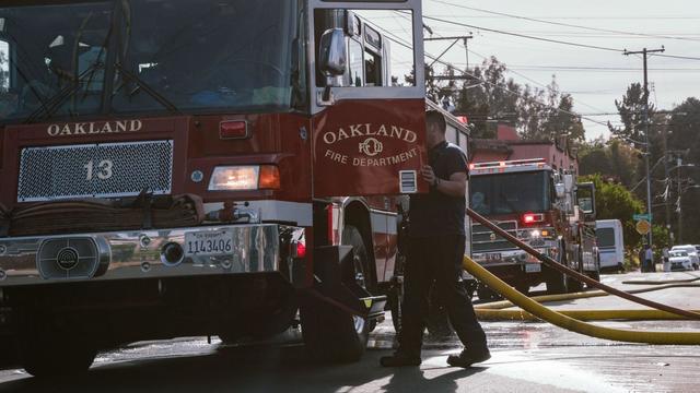 Oakland Fire Department truck 