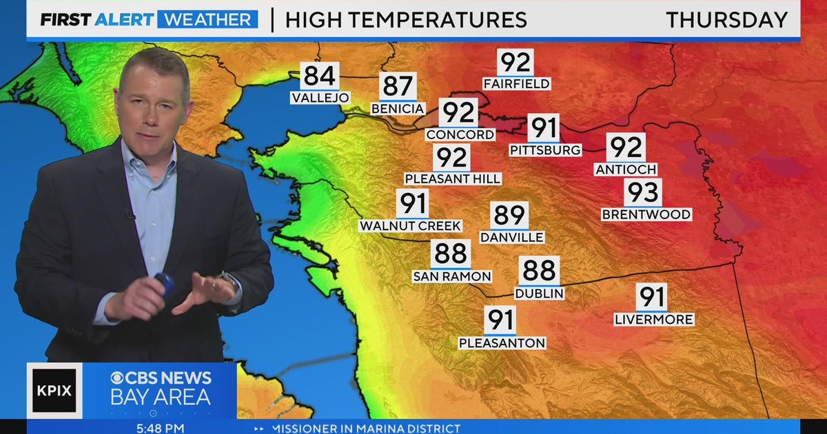 Wednesday evening First Alert Weather forecast 4/26/23 - CBS San Francisco