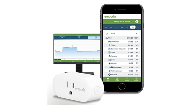 Emporia smart plug with energy monitoring 