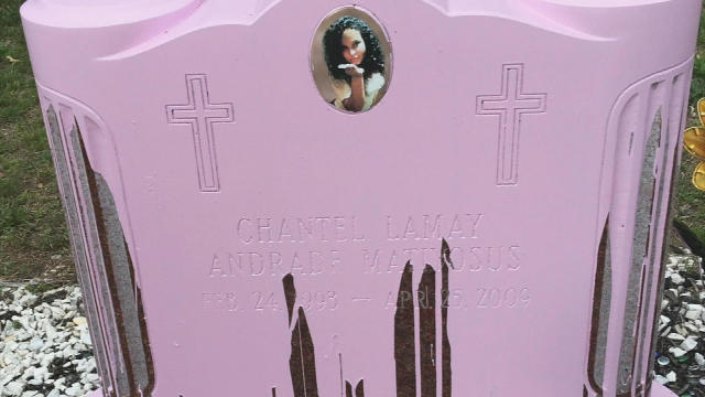 Chantel Lamay grave vandalized Brockton 