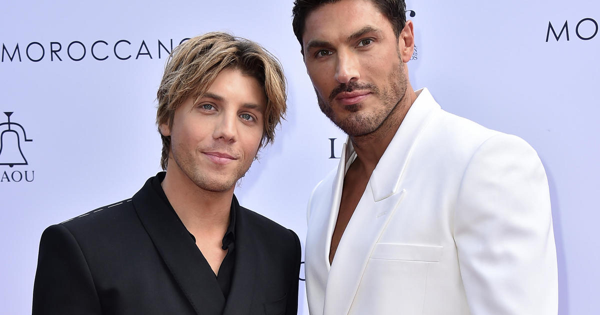 Celebrity hairstylist Chris Appleton and actor Lukas Gage tie the knot in Las Vegas