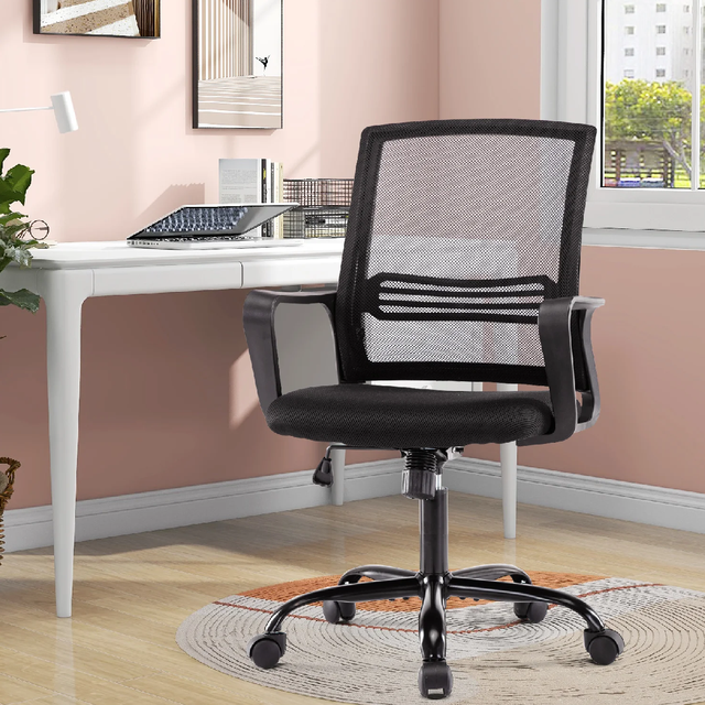 Wayfair black discount desk chair
