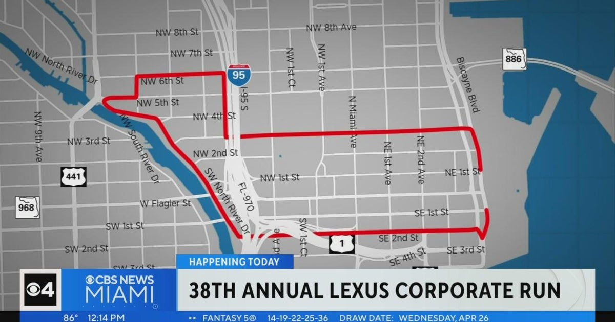 38th Yearly Lexus Corporate Operate returns to downtown Miami Thursday