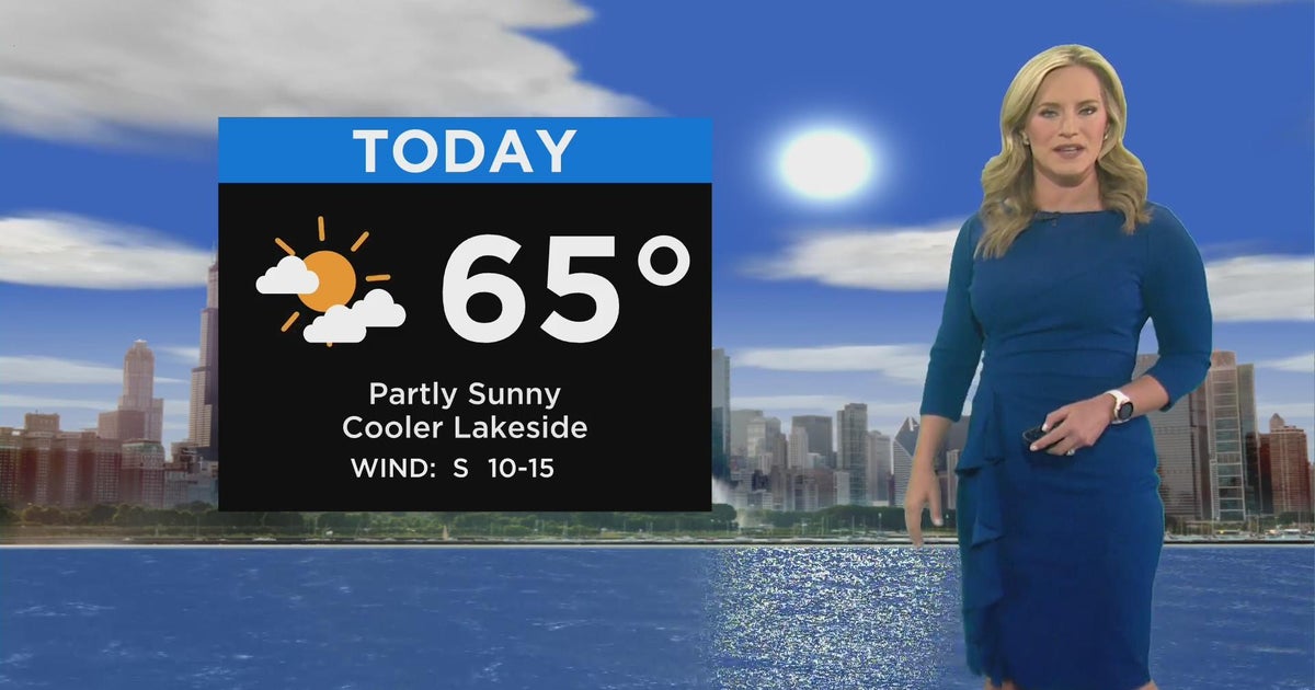 Chicago First Alert Weather: Highs in the mid 60s - CBS Chicago