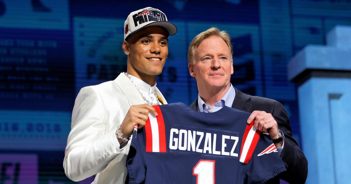 Patriots' first-rounder Cole Strange thought NFL Draft night call