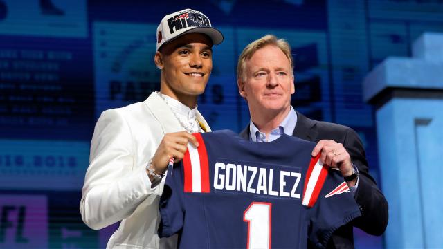 Bill Belichick was 'glad' Christian Gonzalez was available for the