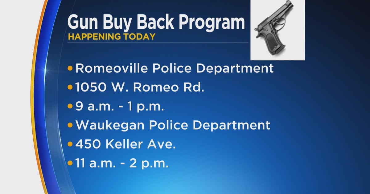 Waukegan, Romeoville police departments hosting gun buyback programs