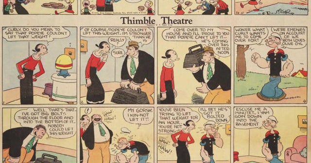 An exhibition of rescued comic strip art - CBS News