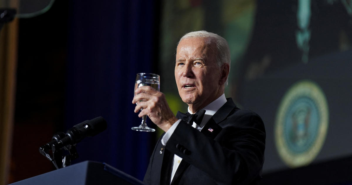 Biden takes jabs age, rivals at White House Correspondents' Dinner but also strikes serious tone